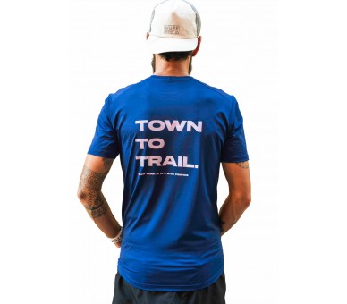 Tshirt Town To Trail collab Coureur Du Dimanche