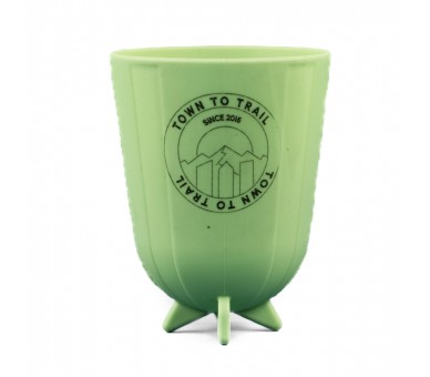 Eco run cup blanc